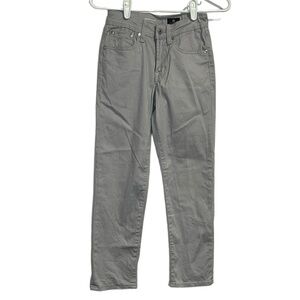 AG Adriano Goldschmied Jeans Youth Size 8 Gray The Stryker Luxe Slim Straight